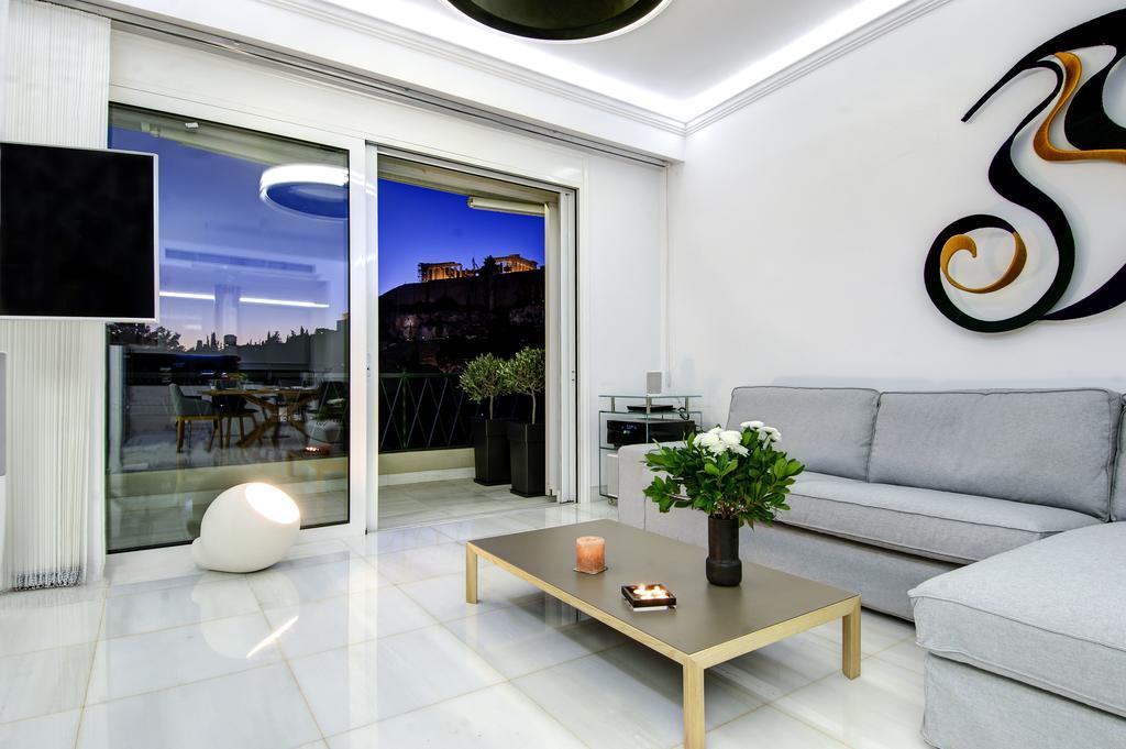 Frixos Acropolis Luxury Apartment Athen Exterior foto