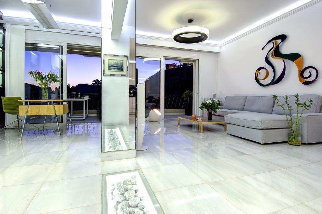 Frixos Acropolis Luxury Apartment Athen Exterior foto